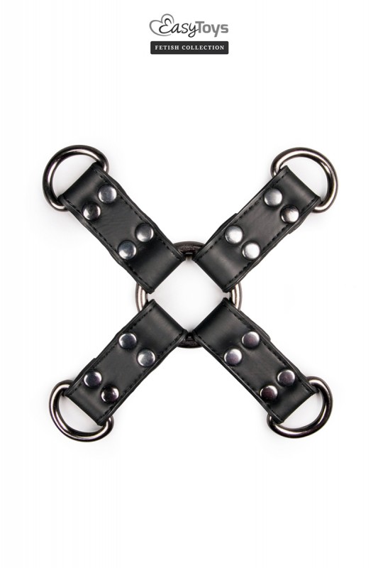 Croix de bondage en cuir | Easytoys | Easytoys Fetish Collection