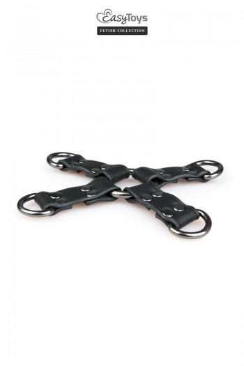 Croix de bondage en cuir | Easytoys | Easytoys Fetish Collection 2
