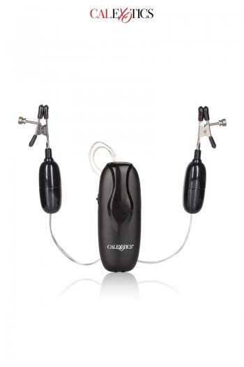 Pinces à tétons vibrantes | calexotics | California Exotic Novelties