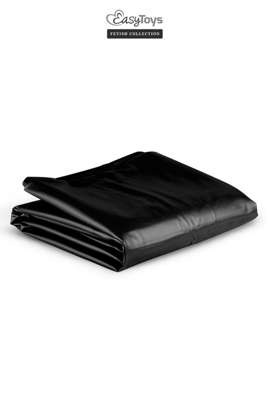 Drap étanche en vinyle noir | EasyToys Fetish Collection | Easytoys Fetish Collection