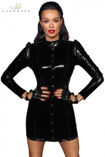 Robe en vinyle F246 | Noir Handmade | Noir HandMade