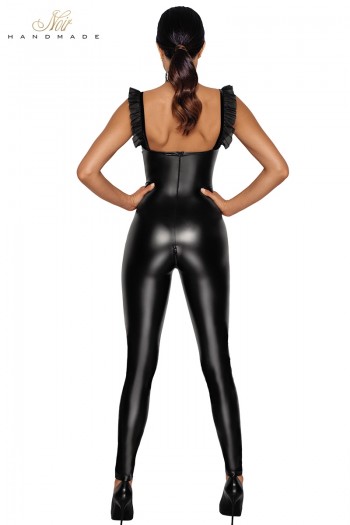 Combinaison wetlook F256 | Noir HandMade 2
