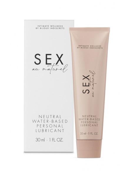 Lubrifiant neutre base eau - Sex au naturel