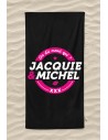Serviette de plage logo Jacquie et Michel Classique | Jacquie & Michel
