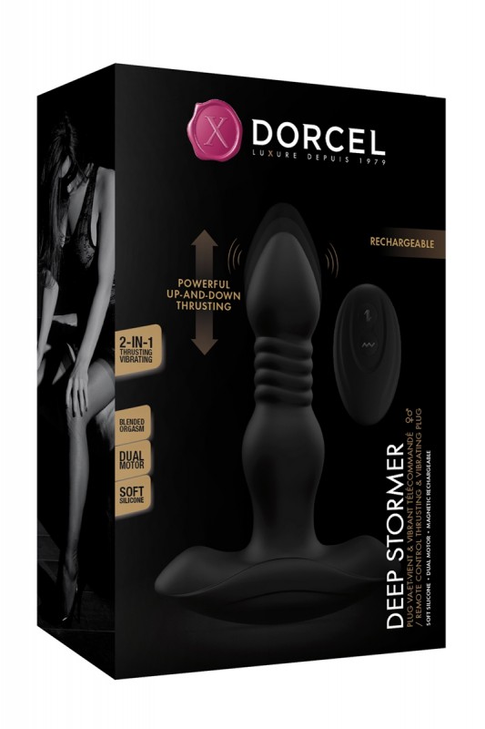 Deep Stormer - Plug va-et-vient vibrant | Dorcel