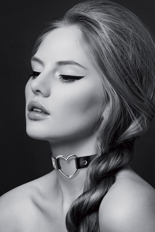 Collier cuir et coeur | Bijoux Pour Toi | Bijoux pour toi