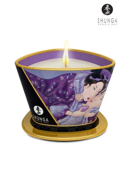 Bougie au fruits exotiques pour massage érotique | Shunga Bougie au fruits exotiques pour massage érotique | Shunga