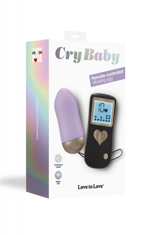 Cry Baby Mauve - Oeuf vibrant Love to Love | Love to Love