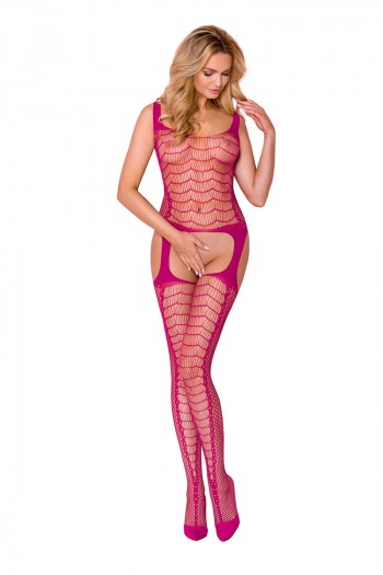 CA007 - Combinaison résille fuchsia | Casmir