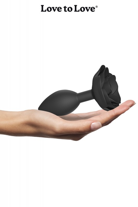 Black onyx - Plug Open Roses Large | Love to Love | Love to Love