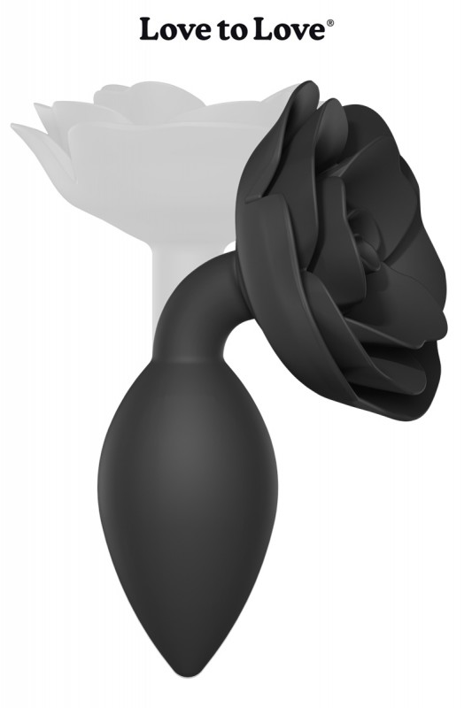 Black onyx - Plug Open Roses Large | Love to Love | Love to Love