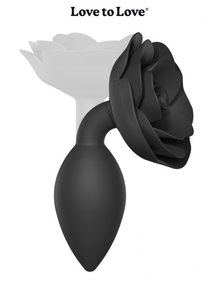 Black onyx - Plug Open Roses Large | Love to Love | Love to Love