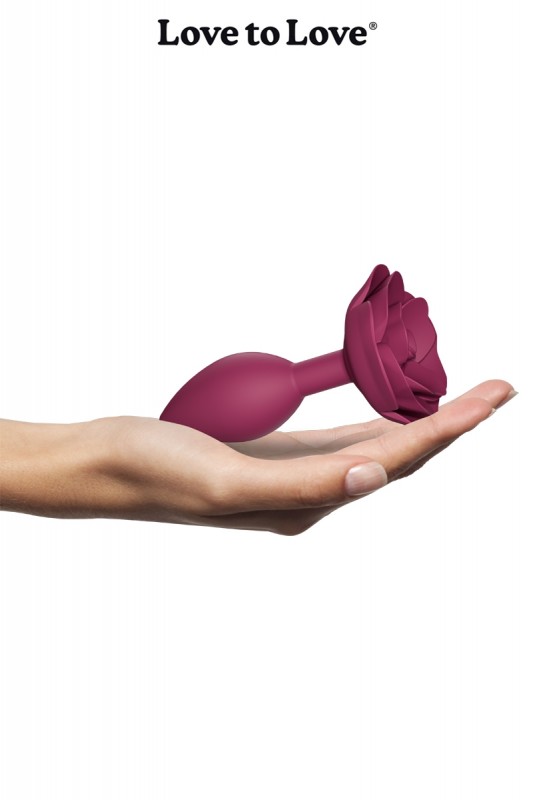 Plum star - Plug Open Roses Medium | Love to Love | Love to Love