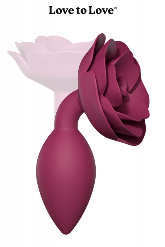 Plum star - Plug Open Roses Medium | Love to Love | Love to Love