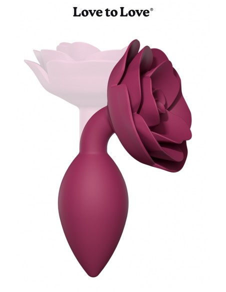 Plum star - Plug Open Roses Medium | Love to Love | Love to Love