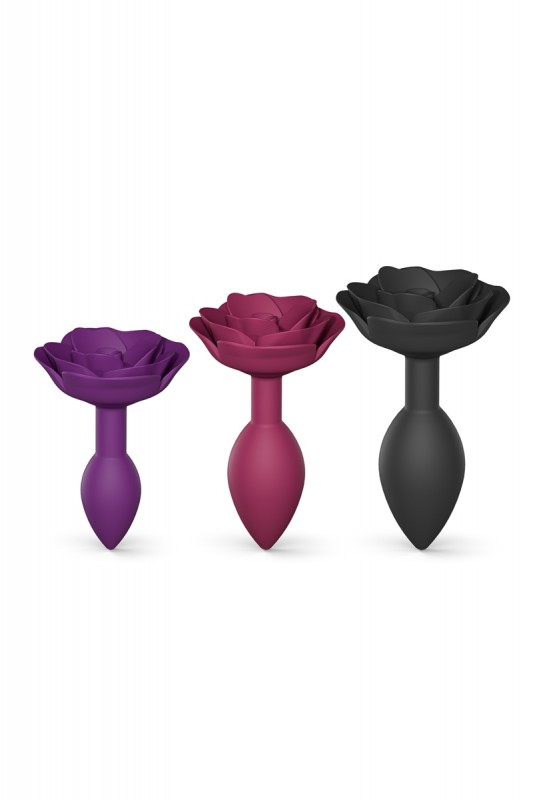 Plum star - Plug Open Roses Medium | Love to Love | Love to Love