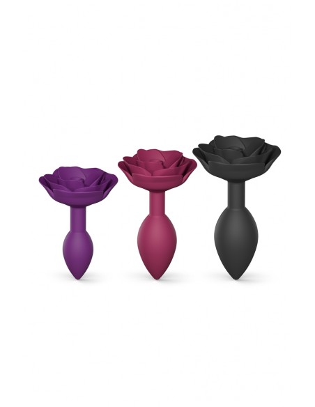 Plum star - Plug Open Roses Medium | Love to Love | Love to Love