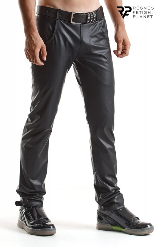 Pantalon wetlook sexy Vittorio | Regnes