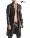 Manteau long en wetlook Sergio | Regnes
