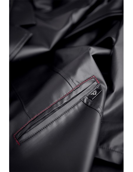 Manteau long en wetlook Sergio | Regnes