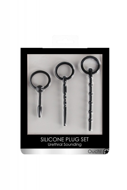3 plugs à urètre silicone | Ouch!