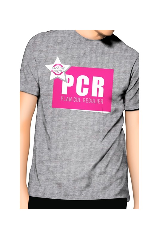 Tee-Shirt J&M PCR - gris | Jacquie & Michel