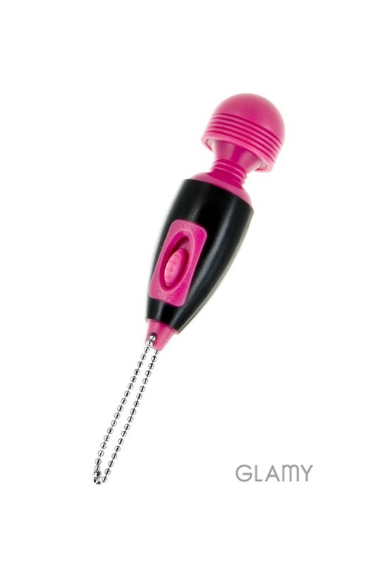 Mini vibro wand porte-clés