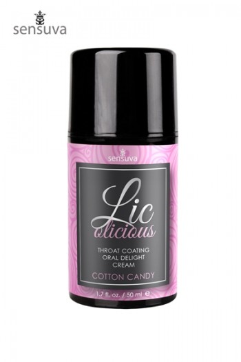 Crème orale Lic-O-Licious - barbe à papa | Sensuva
