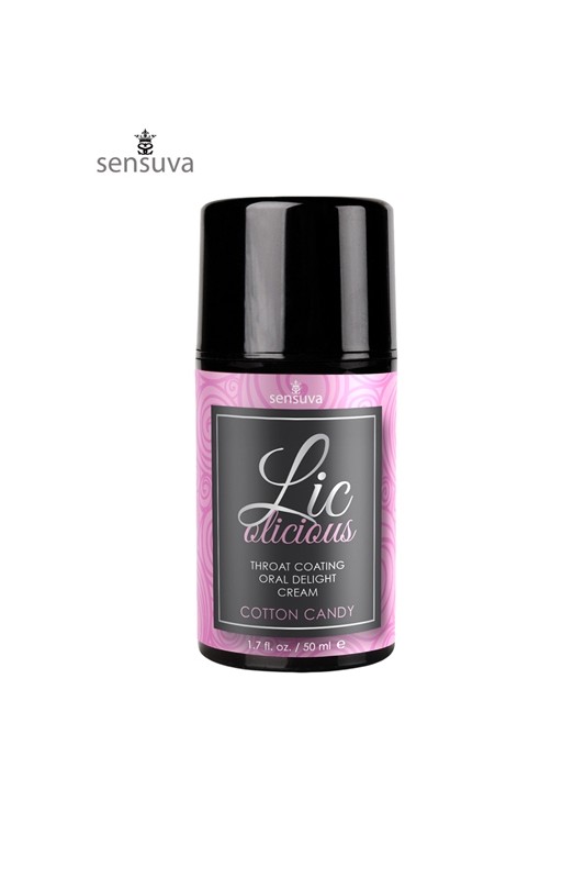 Crème orale Lic-O-Licious - barbe à papa | Sensuva