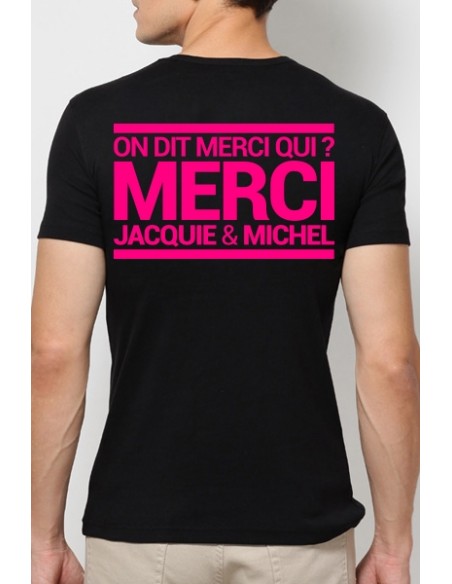 T-shirt Jacquie & Michel Rose fluo | Jacquie & Michel T-shirt Jacquie & Michel Rose fluo | Jacquie & Michel