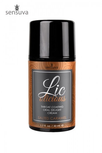 Crème orale Lic-O-Licious - caramel beurre salé | Sensuva