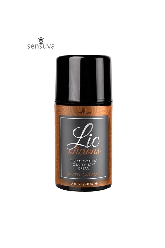Crème orale Lic-O-Licious - caramel beurre salé | Sensuva
