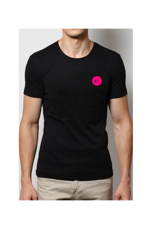 T-shirt Jacquie & Michel Rose fluo | Jacquie & Michel