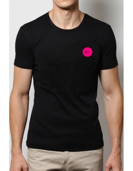 T-shirt Jacquie & Michel Rose fluo | Jacquie & Michel T-shirt Jacquie & Michel Rose fluo | Jacquie & Michel