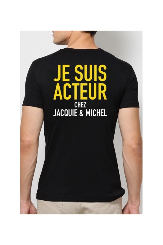 Tee-shirt Acteur J&M | Jacquie & Michel