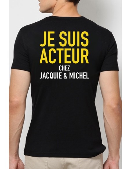 Tee-shirt Acteur J&M | Jacquie & Michel