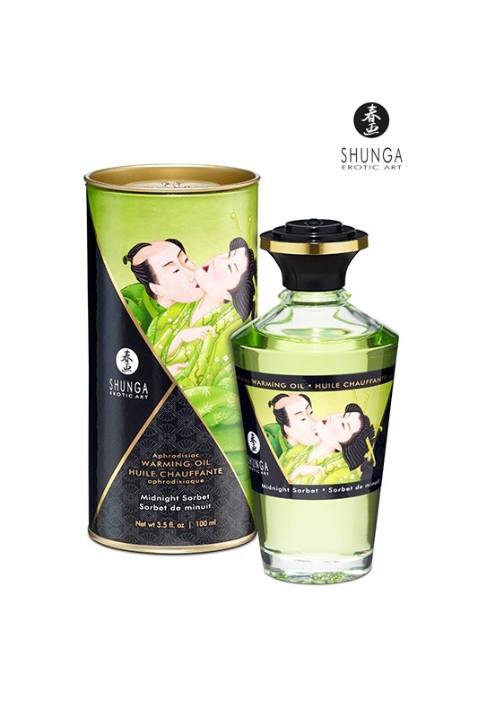 Huile chauffante - Sorbet de minuit | Shunga