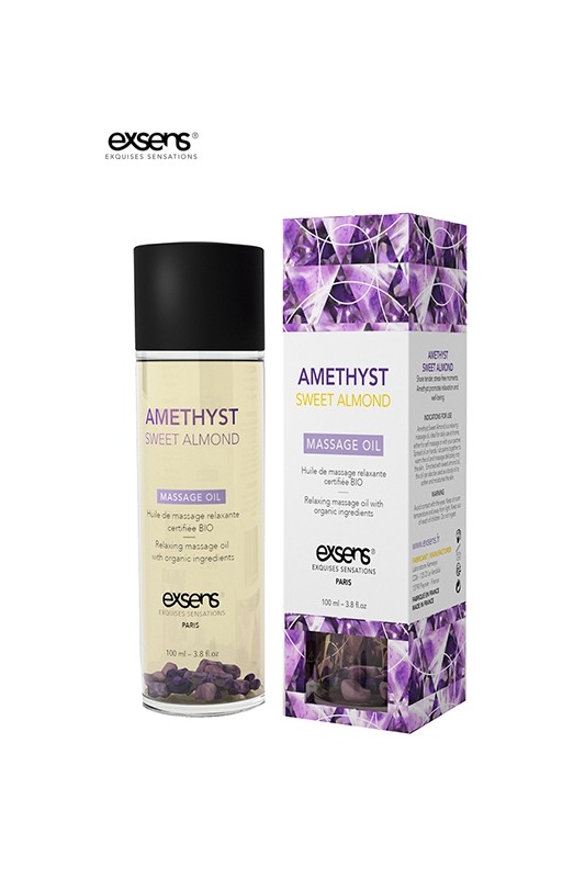 Huile massage BIO Amande douce - Exsens | Exsens