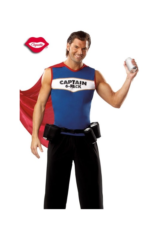 Captain 6-Pack Super-Héros | Coquette