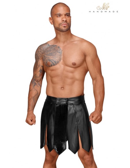 Jupe gladiateur faux cuir | Noir HandMade Jupe gladiateur faux cuir | Noir HandMade