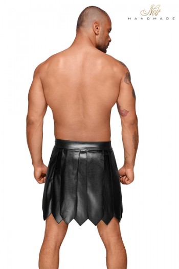 Jupe gladiateur faux cuir | Noir HandMade 2