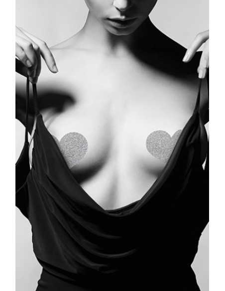 Bijoux de seins Flash Coeur Argent | Bijoux Indiscrets Bijoux de seins Flash Coeur Argent | Bijoux Indiscrets