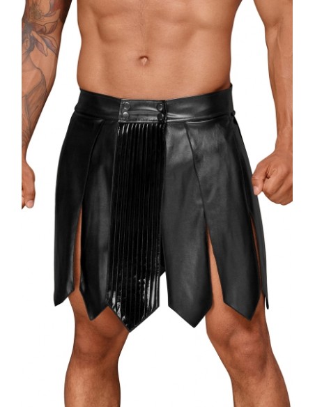 Jupe gladiateur faux cuir | Noir HandMade Jupe gladiateur faux cuir | Noir HandMade