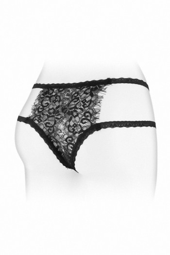 Culotte ouverte Emma - noir | Fashion Secret 2