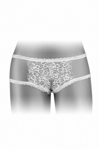 Culotte ouverte Emma - blanc | Fashion Secret