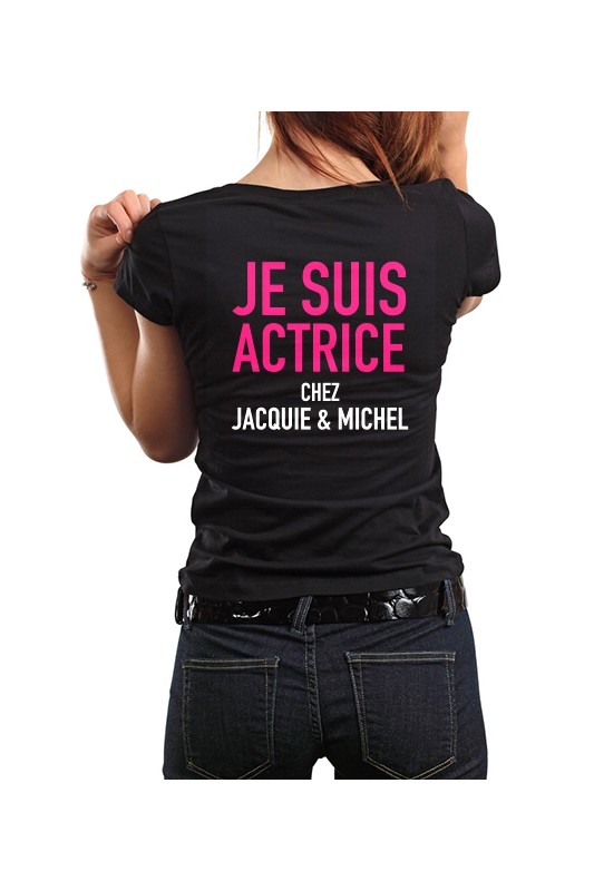 Tee-shirt Actrice J&M | Jacquie & Michel