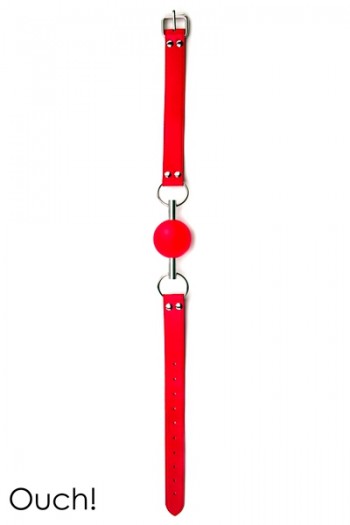 Solid Ball Gag rouge | Ouch! 2