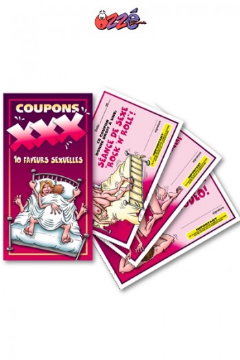 Coupons XXX | Ozzé