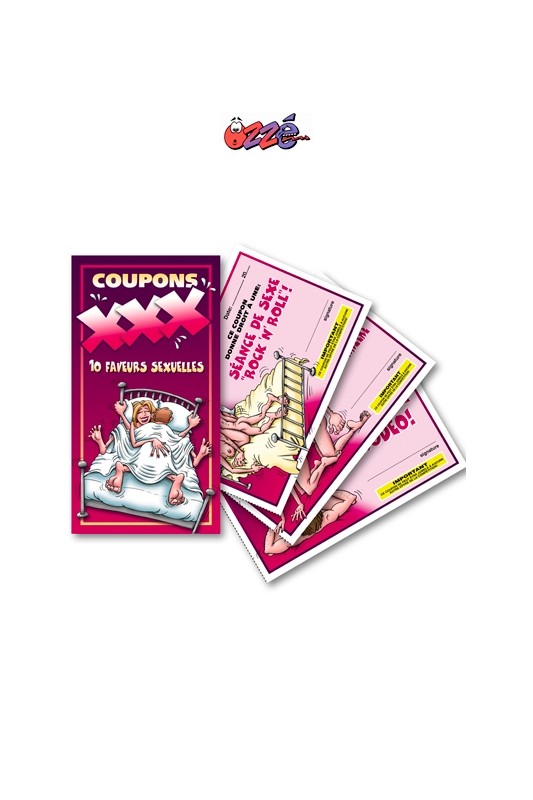 Coupons XXX | Ozzé