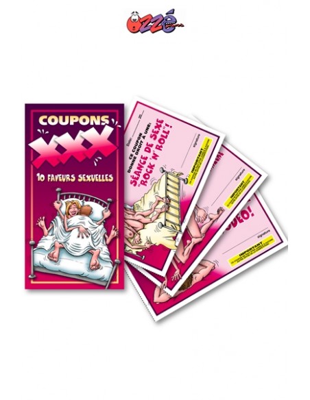 Coupons XXX | Ozzé Coupons XXX | Ozzé